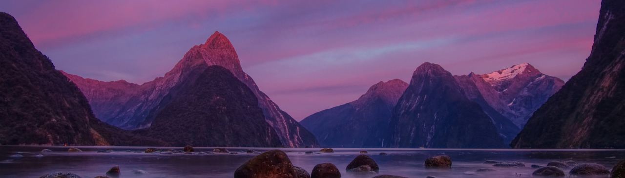 Bick auf den Milford Sound