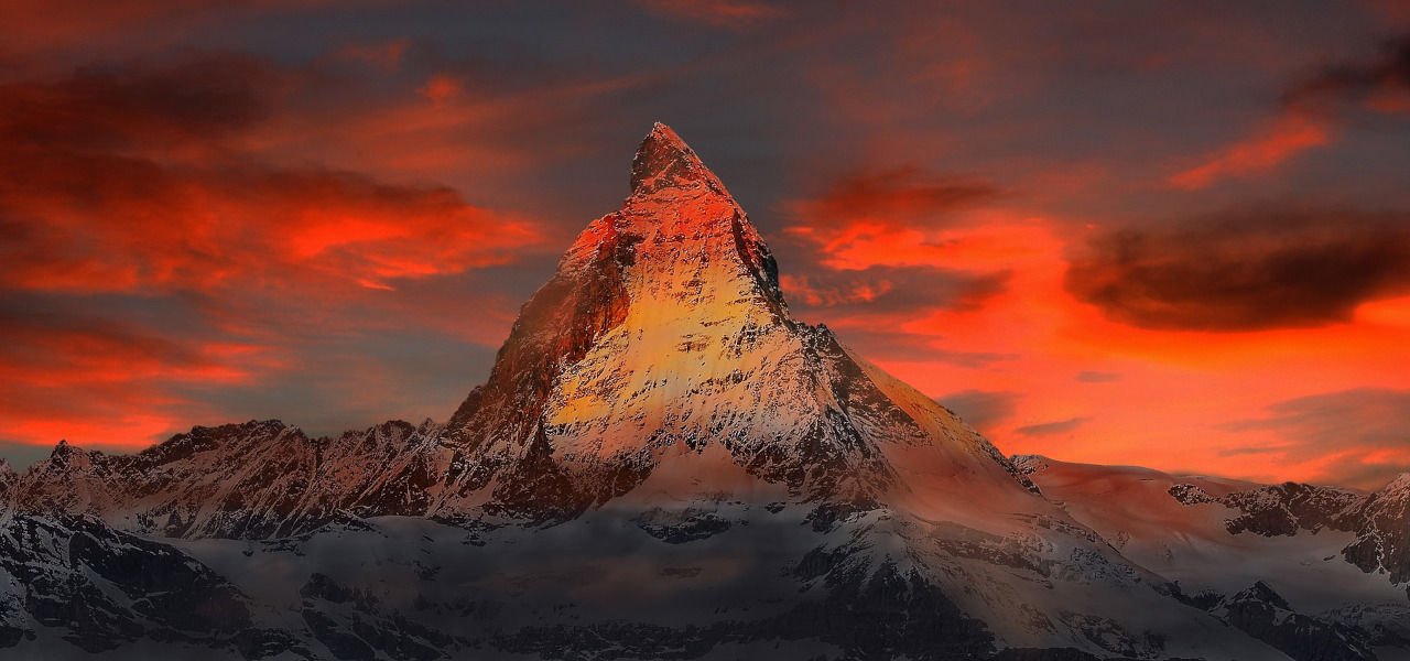 Blick auf das Matterhorn