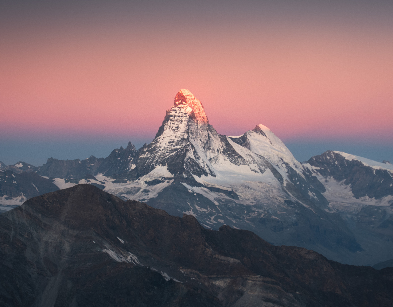 Blick auf das Matterhorn